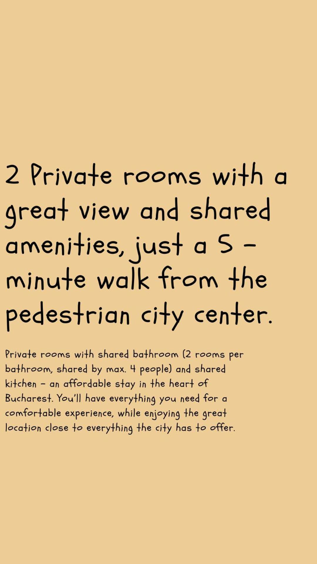 Downtown Unirii Square Private Economy With Shared Amenities *